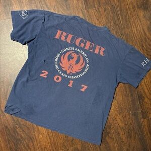 The Mountain men’s Ruger 2017 theashed T-Shirt size xl